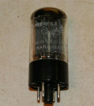 Strong 1964 Vintage Amperex / Mullard 5ar4 / Gz34 F32 Tube -,