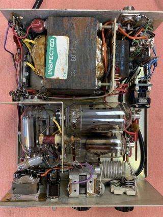 VINTAGE ELECTRONICS,  PAL 201 BDX 8950 tube LINEAR HAM 10 RADIO AMPLIFIER AM SSB 6