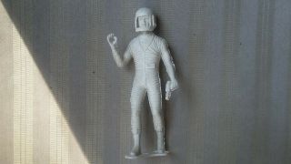Vintage 1960s Mpc Large 5 Inch White Astronaut Spacemen Playset Figure