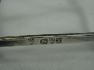 ART DECO silver TOAST RACK,  1921,  62gm - Chester 4