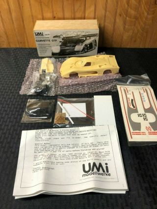 Vintage Umi Modellwerke Goodwrench Corvette Gtp 1/24 Resin Cast Kit Rare Htf