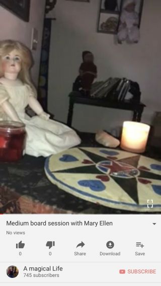Haunted VTG Jointed Doll Mary - Ellen Female Child Loving 3