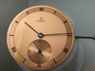 Vintage Omega Cal 39.  1s.  T1 Movement And Dial