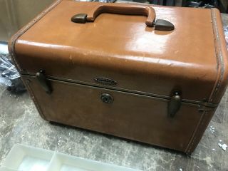 Vintage Shwayder Bros Samsonite Luggage Train Case Makeup Carry On