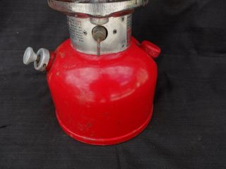 Vintage 200A Coleman Red Lantern 6/78 CAMPING with Box 6