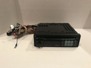 Vintage Alpine 7909 AM/FM CD Changer Control CD Player With Shell Case & Harness 2