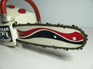 Vintage Poulan Bicentennial Chainsaw Collectable 1976 LOOK RARE 4
