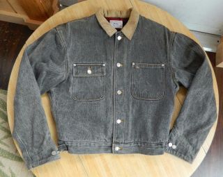 Polo By Ralph Lauren / Blanket Lined Denim Jacket / Made In Usa / M /
