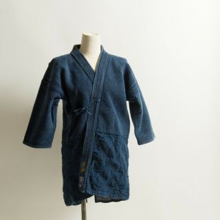 Made In Japan Kusakura Cotton Kendo Jacket Vintage Indigo Dye Old Cloth Ef03a062