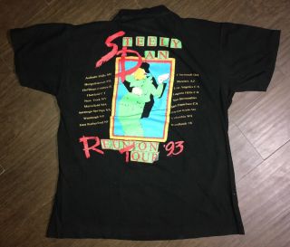 Vintage Steely Dan 1993 Reunion Tour T Shirt Size Adult Large 3