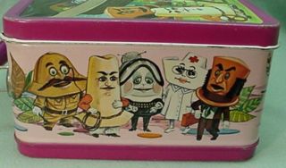 Vintage 1971 Sid & Marty Krofft metal Lidsville lunch box and thermos 6