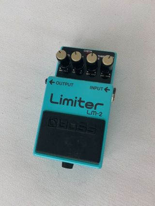 Vintage Boss Lm - 2 Limited Pedal Made In Japan