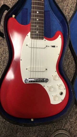 Vintage 1966 Kalamazoo Gibson Usa With Case Parts