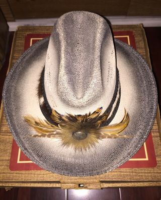 Charlie 1 Horse Cowboy Hat Vintage W\box.  Size 7