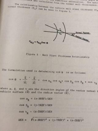 NASA Vintage 60 ' s Astronaut Space Radiation Dose Report Biophysics Mcm Mid 1964 7