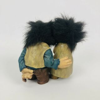 Candy Design Of Norway Husband And Wife Troll Vintage Figurine 3