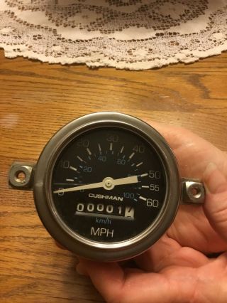 Vintage Cushman Speedometer Nos Old Stock