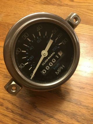 Vintage Cushman Speedometer NOS Old Stock 7