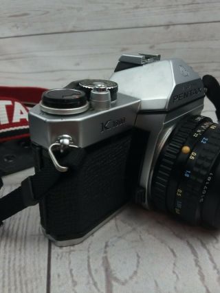 Vintage Asahi Pentax K1000 35mm Film Camera 50mm Lens Strap Case FOR STUDENTS 5
