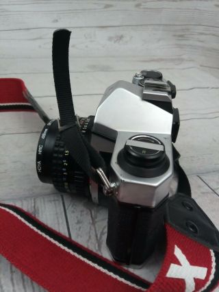 Vintage Asahi Pentax K1000 35mm Film Camera 50mm Lens Strap Case FOR STUDENTS 8