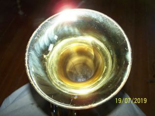 VINTAGE King 600 Trumpet Made in the USA,  W/King 7C Mouthpiece & Case 1970 ' S 7