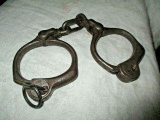 Authentic Vintage / Antique Harrington Richardson Handcuffs