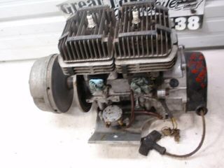 Polaris Tx 340 F/a Twin Vintage Snowmobile Engine Motor Ec34pt - 05