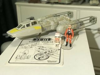 Star Wars Vintage 1983 Y - Wing,  100 Complete/working,  W/instructions & Pilot