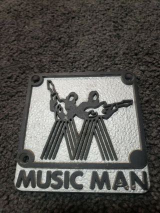 Vintage Musicman music man Guitar Amp Logo with Screws 3