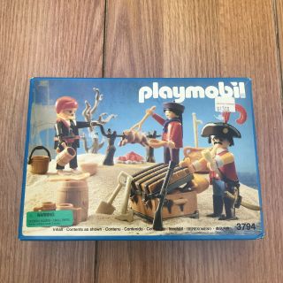 Playmobil 3794 Pirates Nib 1992 Retired Set Kids Toys Vintage Vtg