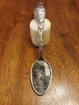 Antique Sterling Silver & Enamel " Jacob 