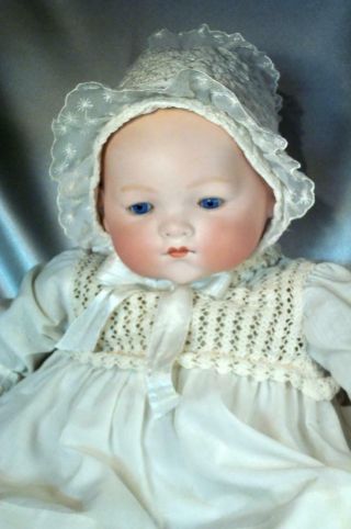Antique German Dream Baby Am 18 " From Ohio Doll Museum A Example