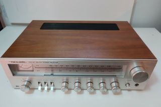 Realistic Sta - 64 Stereo Quartavox Receiver Silver Face Walnut Case Vintage 1977