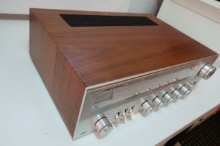 Realistic STA - 64 Stereo QuartaVox Receiver Silver Face Walnut Case Vintage 1977 5