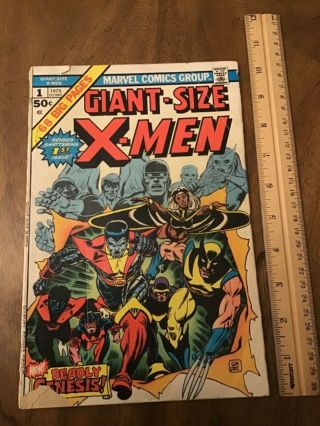 Vintage Giant - Size X - Men 1 Complete Bronze Age Comic Book Marvel 1975