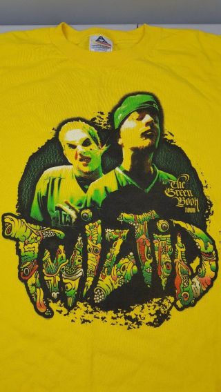 Very Rare Vintage Twiztid The Green Book 2003 Tour T Shirt Size 3xl Xxxl