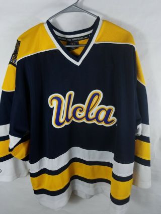 Vintage Ucla Bruins Hockey Jersey Colosseum Xl Authentic California Los Angeles