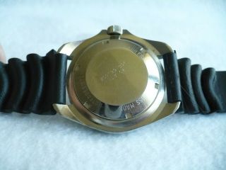 US Divers,  Aqua Lung,  AQUARIUS DIVE WATCH plus depth gauge,  vintage scuba,  dive 4