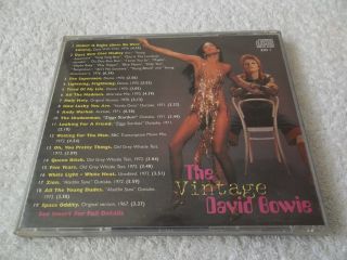 Very Rare,  DAVID BOWIE (CHER) - The Vintage David Bowie,  CD Album 1996,  ZIG 1 3