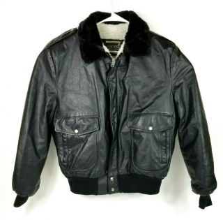 Vintage Cooper G - 1 Leather Bomber Flight Jacket - - Men 