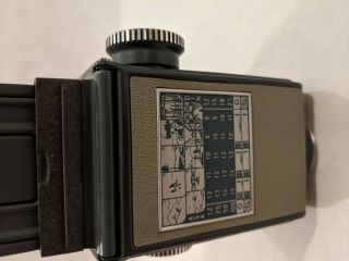 Rollei Rolleiflex Grey Baby TLR Vintage 4X4 Box Camera Schneider - Kreuznach Xenar 11