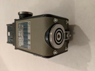 Rollei Rolleiflex Grey Baby TLR Vintage 4X4 Box Camera Schneider - Kreuznach Xenar 12