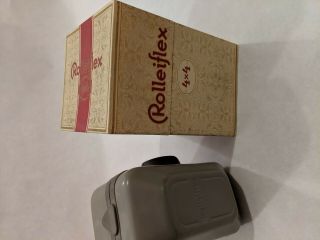 Rollei Rolleiflex Grey Baby TLR Vintage 4X4 Box Camera Schneider - Kreuznach Xenar 2