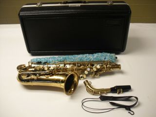 Vintage Conn Alto Saxophone Flower Design N203504
