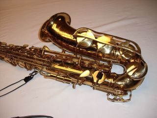 Vintage Conn Alto Saxophone Flower Design N203504 3