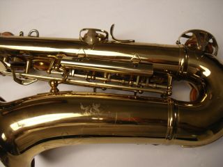 Vintage Conn Alto Saxophone Flower Design N203504 6