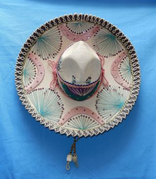 Vintage Mexican Sombrero By Mariachi
