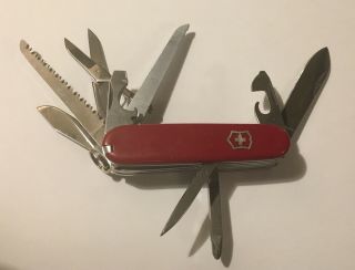 Victorinox Swiss Army Knife Small Master Craftsman 1970s Vintage Retired Rare
