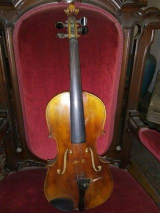 Vintage German Violin Joseph Guarnerius Fecit Cremonae Anno 1736 Ihs Germany