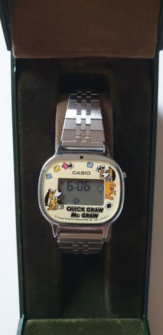 Casio Vintage Watch Game Ag - 31 Nos Deadstock Lcd Very Rare